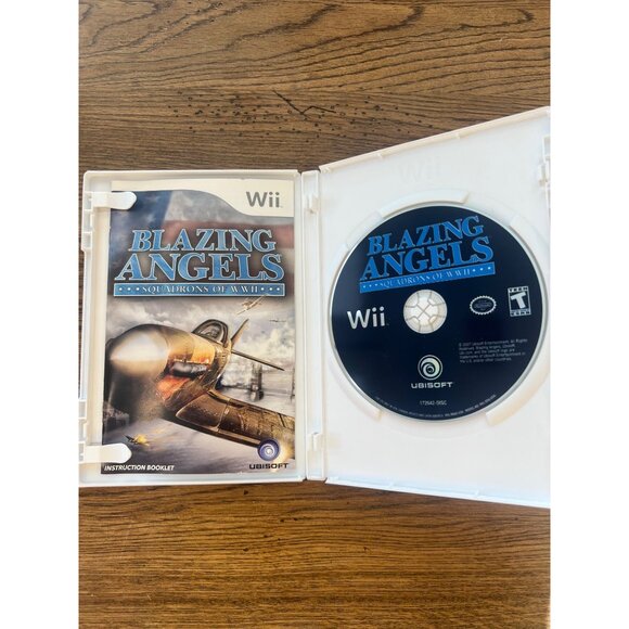 Blazing Angels: Squadrons Of WWII Nintendo Wii Game Complete With Case & Manual - Picture 3 of 5